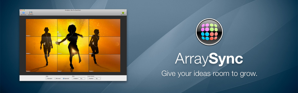 ArraySync. Give your ideas room to grow.